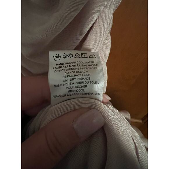 NWT Revolve SER.O.YA Women's Cosette Dress Side Ruched Sleeveless Beige Size XS - Picture 10 of 12